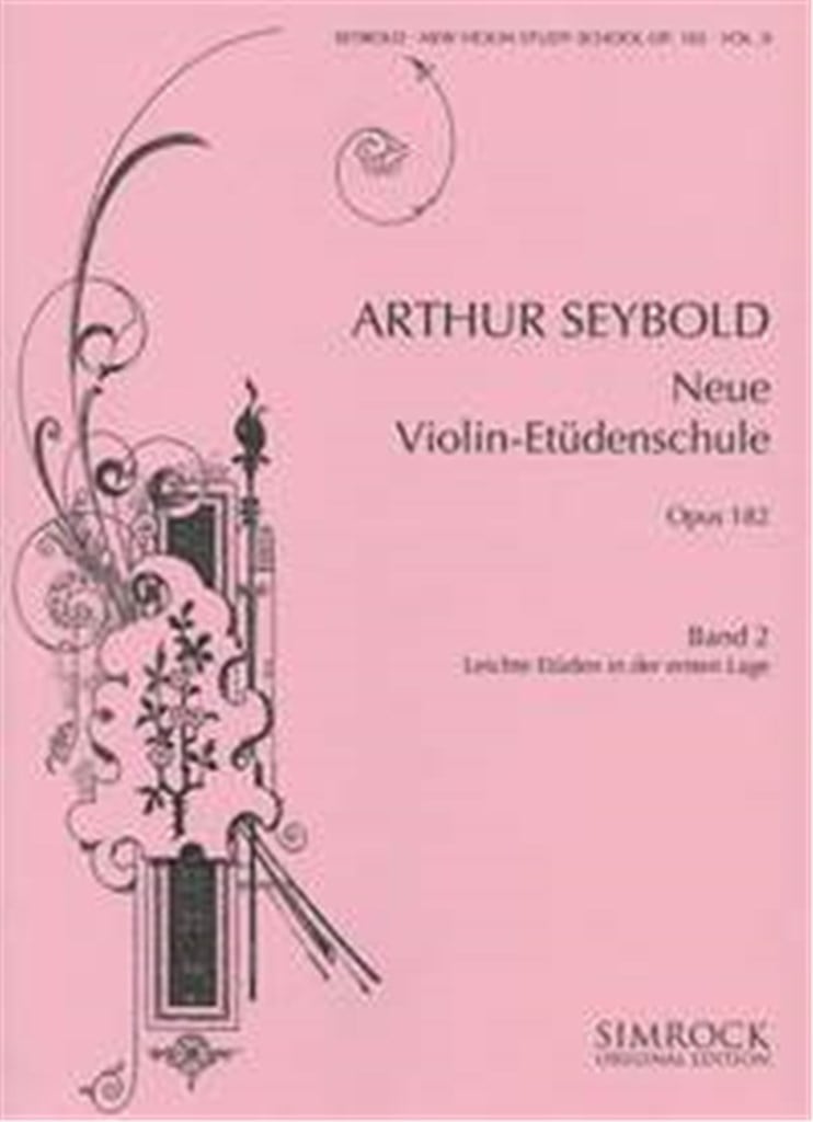 Neue Violin Etudes 2 Op.182